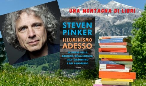 Steven Pinker libro una montagna di libri